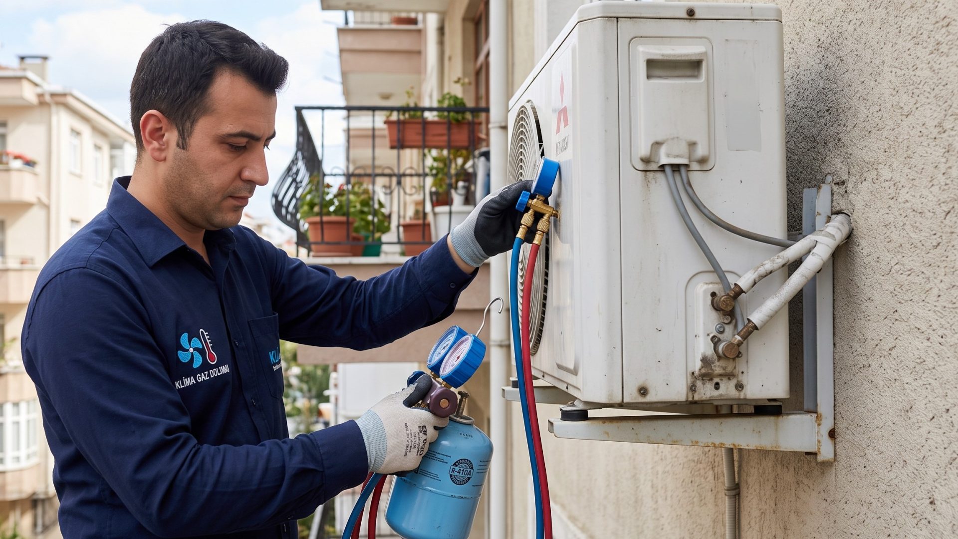 Klima Gazı Kontrol ve Dolum Hizmeti - Klima Gaz Dolumu