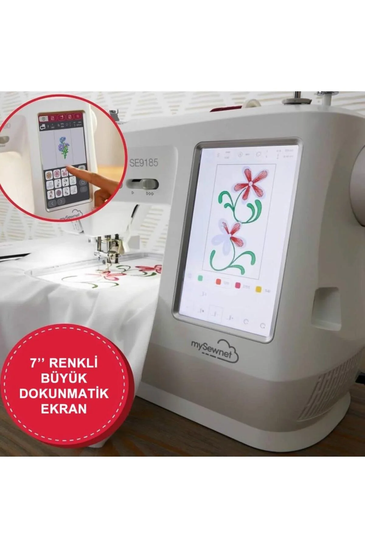 SINGER Singer Se9185 Bilgisayarlı Dikiş Ve Nakış Makinesi