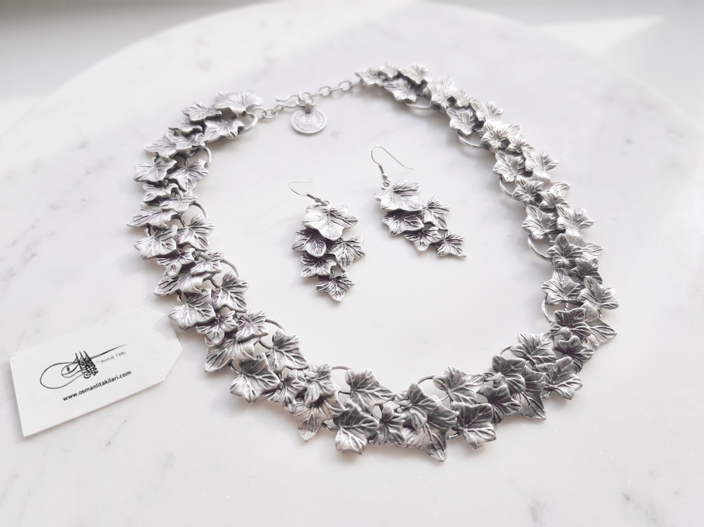 Antik Kolye ve Bileklik set