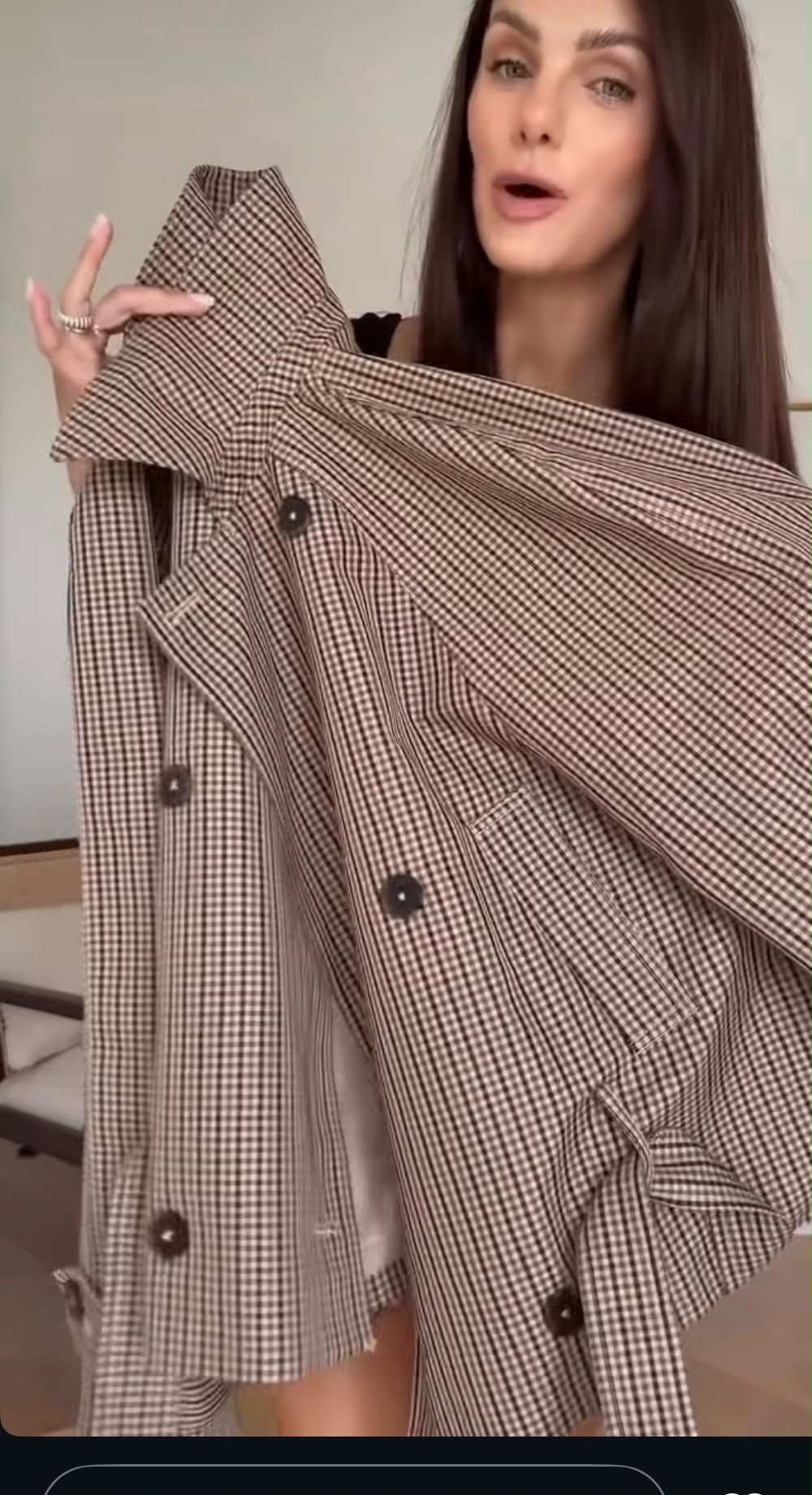Mango Model Ekose Ceket