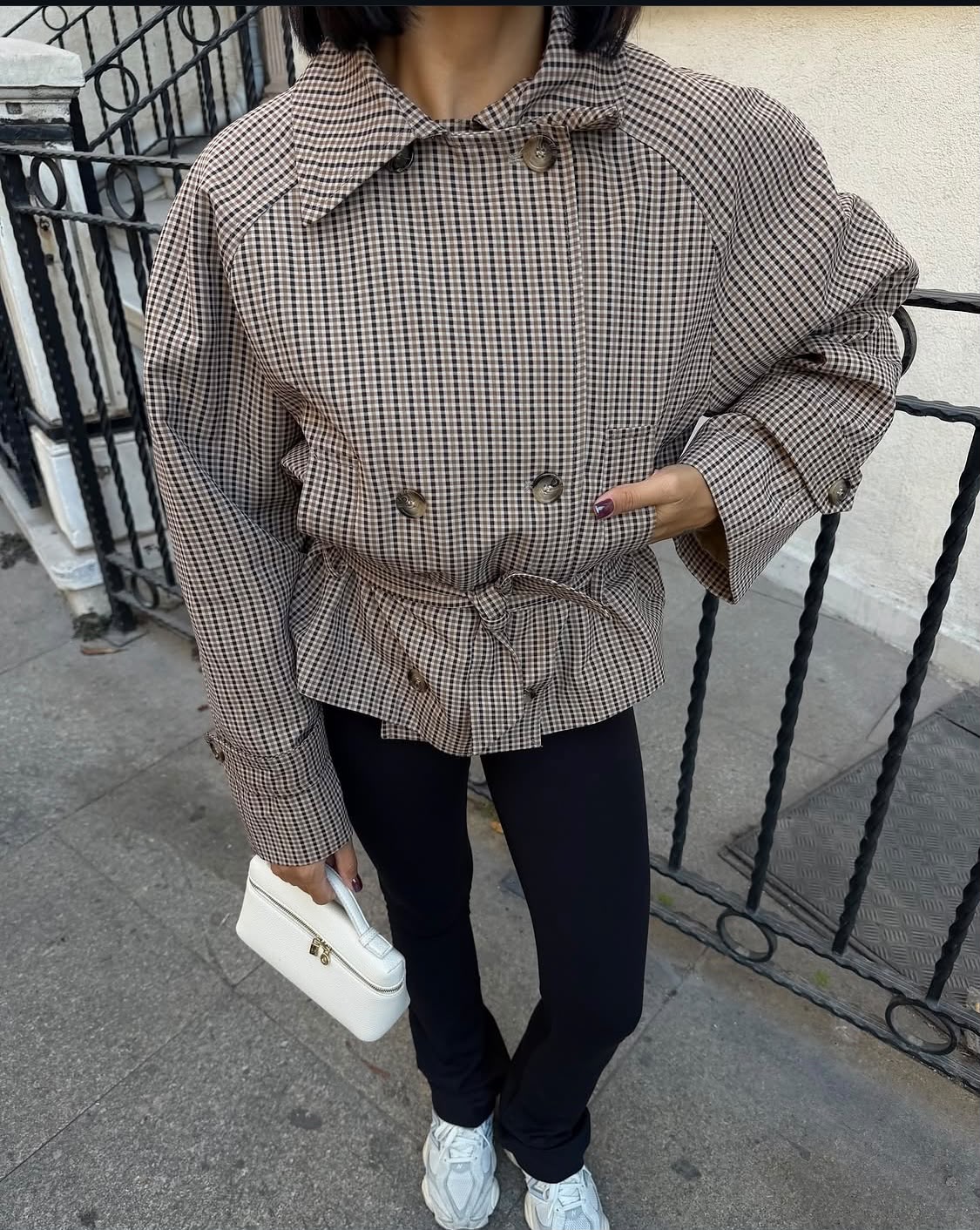 Mango Model Ekose Ceket