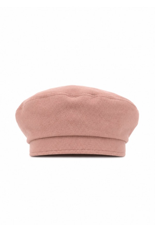 Pembe Bej Kasket Şapka