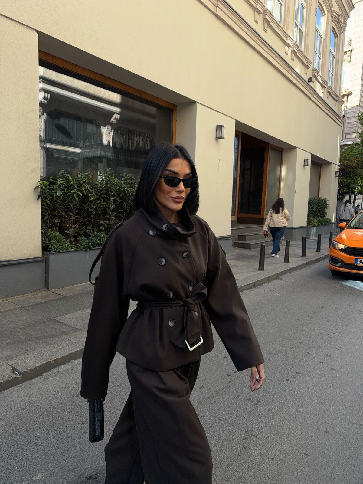 Zra model kendinden Kemerli rahat ikili takım