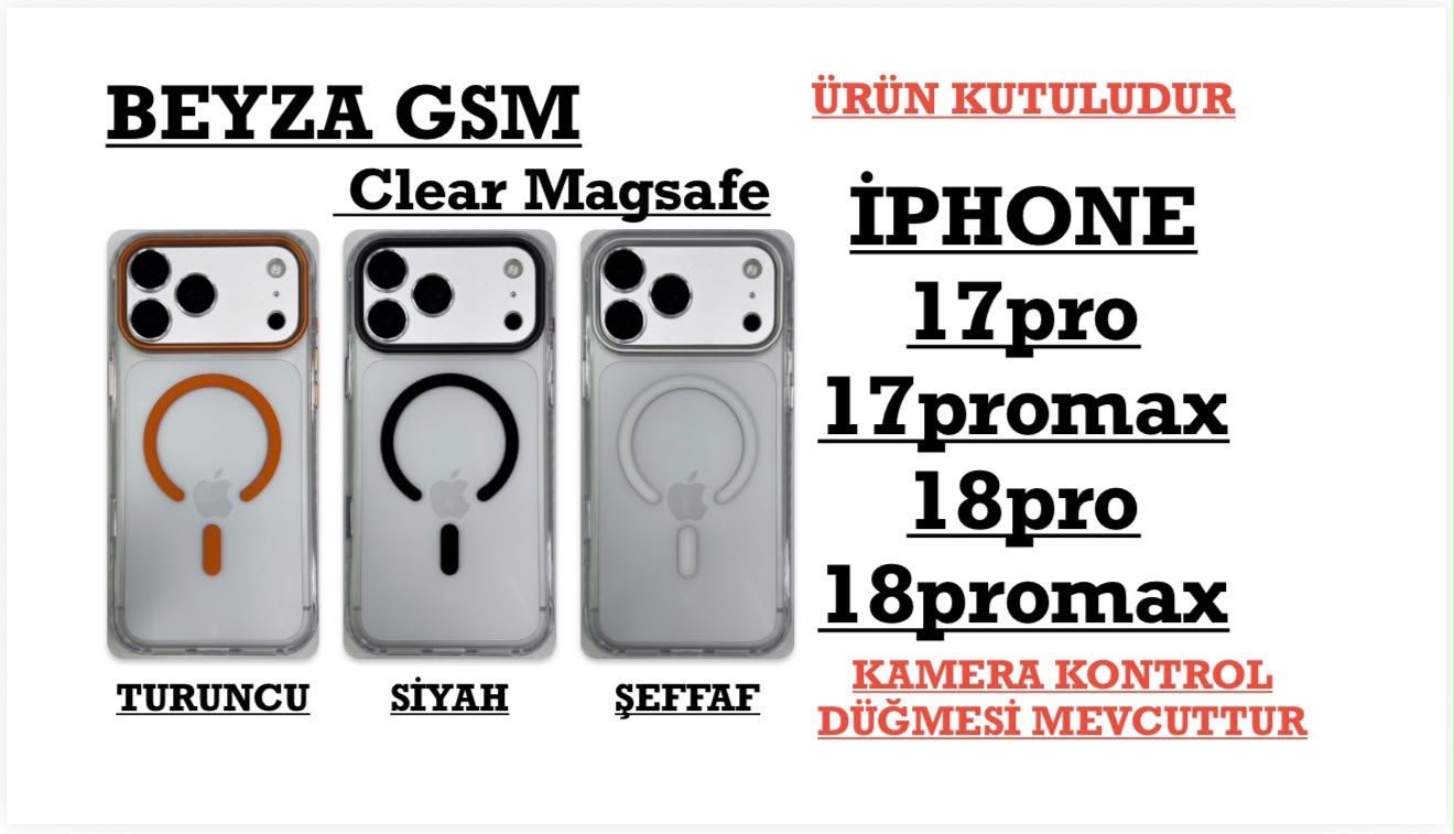 Clear Magsafe Kılıf Serisi (Toptan)  Cad-052