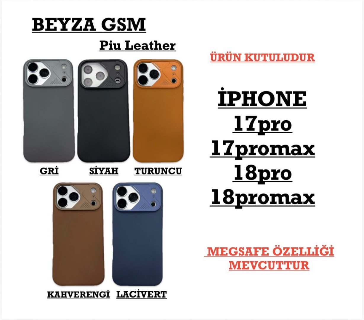 Piu Leather Kılıf Serisi (Toptan) Cad-011