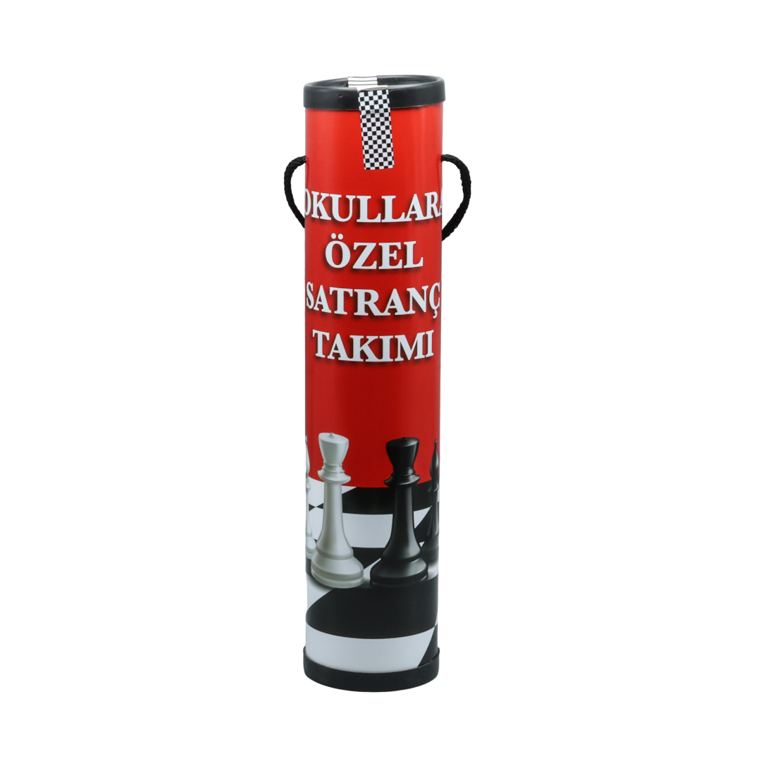 Spot Karton Rulo Satranç Takımı Sed-039