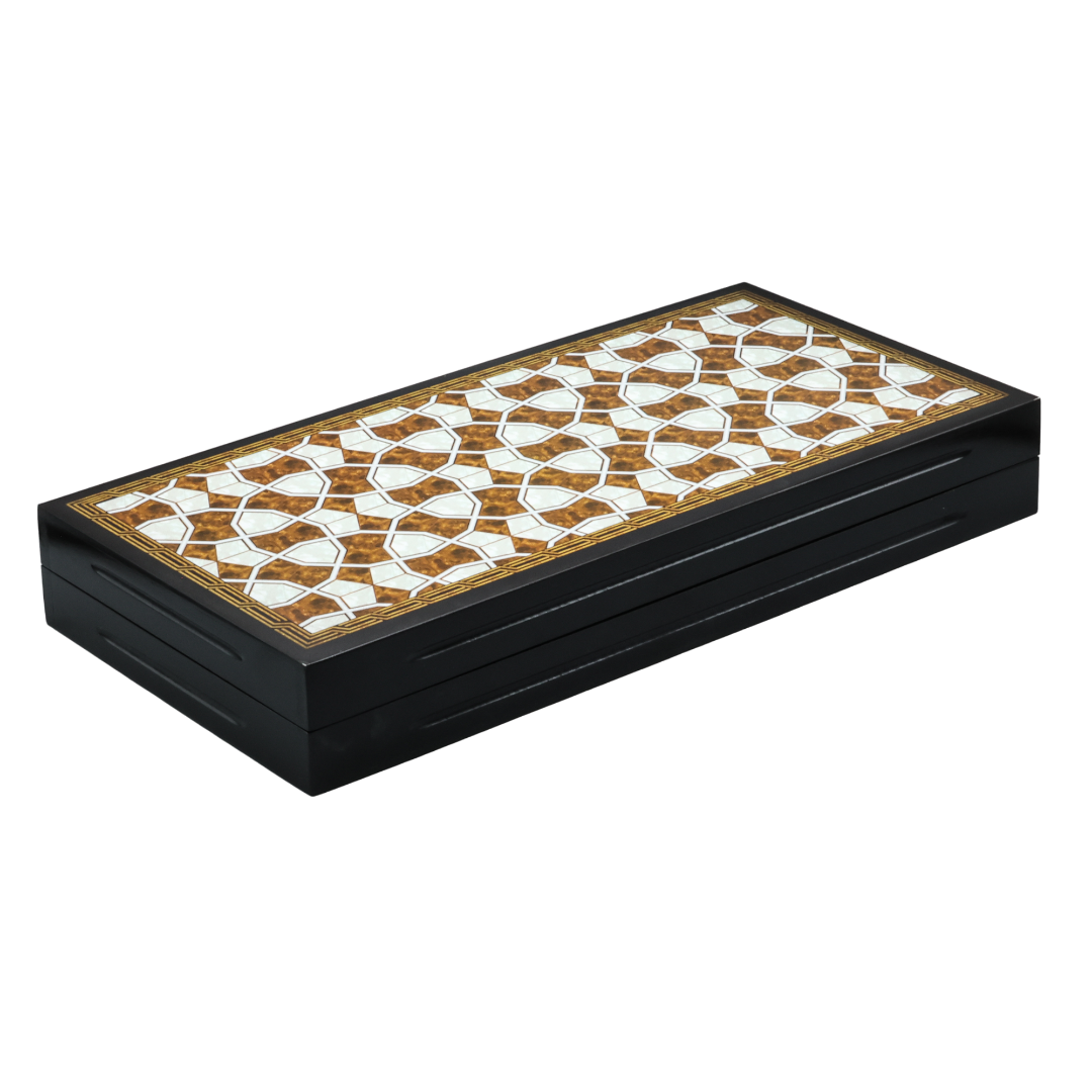 Eser Elegance Tavla (Büyük) Vitray Kahverengi Sed-021