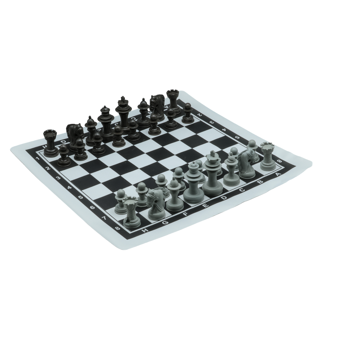 Karton Rulo Satranç Takımı Büyük Sed-037